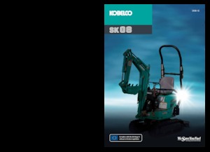 Minirypadla Kobelco SK 08 1E
