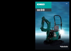 Minirypadla Kobelco SK 08