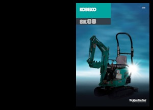 Minirypadla Kobelco SK 08