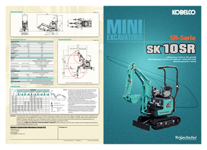 Minirypadla Kobelco SK 10 SR 2
