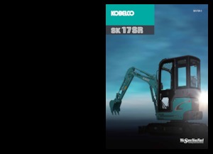 Minirypadla Kobelco SK 17 SR 3E