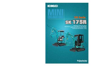 Minirypadla Kobelco SK 17 SR 3