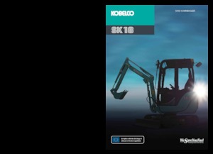 Minirypadla Kobelco SK 18 1E