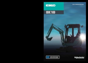Minirypadla Kobelco SK 18 1E