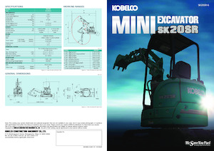 Minirypadla Kobelco SK 20 SR 6