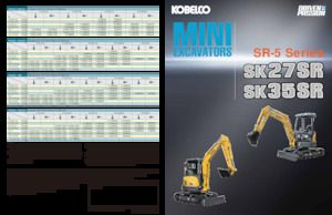 Minirypadla Kobelco SK 27 SR 5