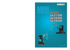 Minirypadla Kobelco SK 35 SR 5