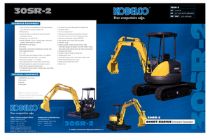 Minirypadla Kobelco SK 30 SR 2