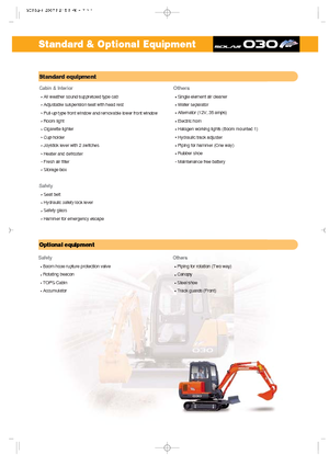 Minirypadla Doosan Solar 030 plus