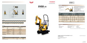 Minirypadla Yanmar SV 08-1