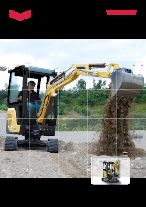 Minirypadla Yanmar SV 18 CR