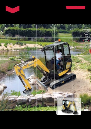 Minirypadla Yanmar SV 22 CR