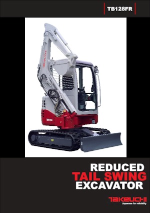 Minirypadla Takeuchi TB 128 FR