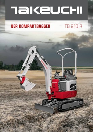 Minirypadla Takeuchi TB 210 R