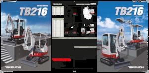 Minirypadla Takeuchi TB 216 A