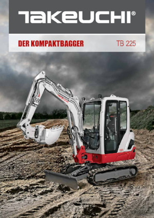Minirypadla Takeuchi TB 225