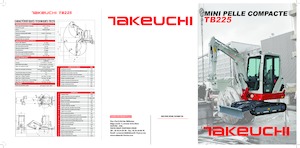 Minirypadla Takeuchi TB 225