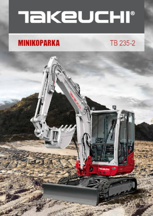 Minirypadla Takeuchi TB 235-2