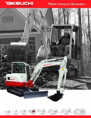 Minirypadla Takeuchi TB 240
