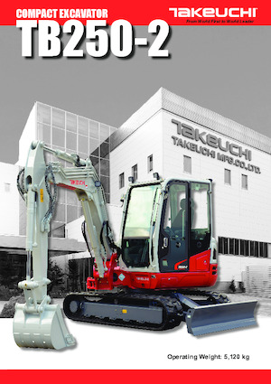 Minirypadla Takeuchi TB 250-2