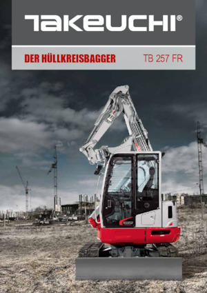 Minirypadla Takeuchi TB 257 FR