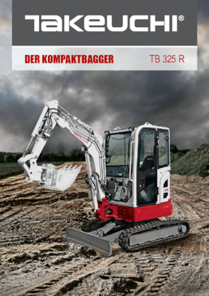 Minirypadla Takeuchi TB 325 R