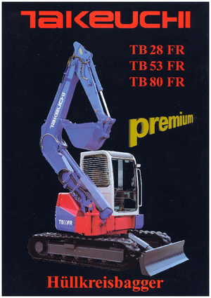 Minirypadla Takeuchi TB 53 FR