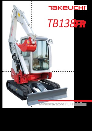 Minirypadla Takeuchi TB 138 FR