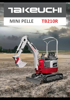 Minirypadla Takeuchi TB 210 R