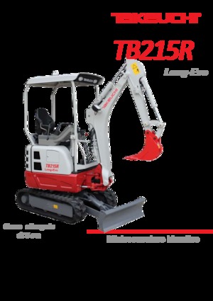 Minirypadla Takeuchi TB 215 R