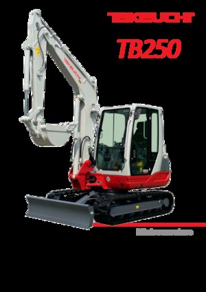 Minirypadla Takeuchi TB 250