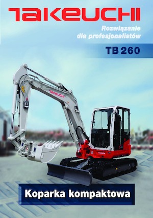 Minirypadla Takeuchi TB 260