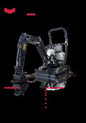 Minirypadla Schaeff TC 10 Z