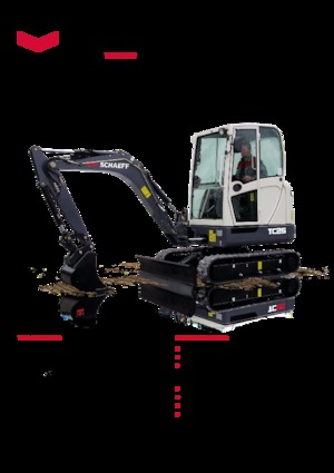 Minirypadla Schaeff TC 25