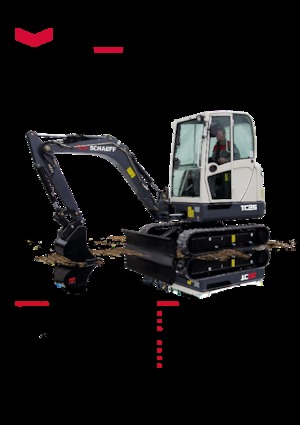 Minirypadla Schaeff TC 25