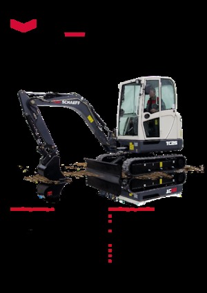 Minirypadla Schaeff TC 25