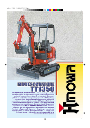 Minirypadla Hinowa TT 1350