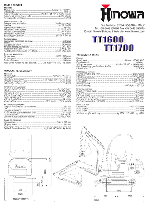 Minirypadla Hinowa TT 1700