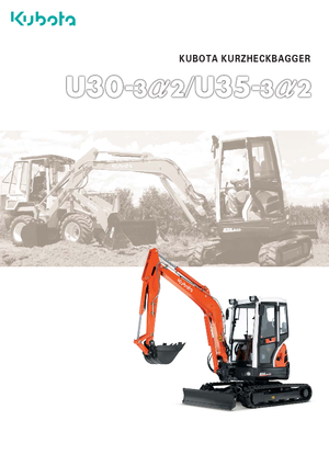 Minirypadla Kubota U30-3α2 GL