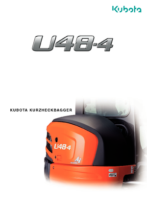 Minirypadla Kubota U48-4