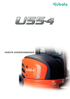 Minirypadla Kubota U55-4