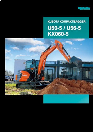 Minirypadla Kubota U50-5