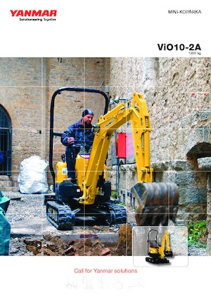 Minirypadla Yanmar VIO 10-2 A