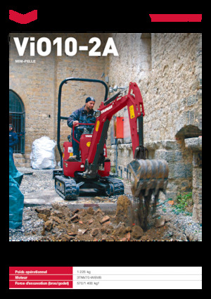 Minirypadla Yanmar ViO10-2A 