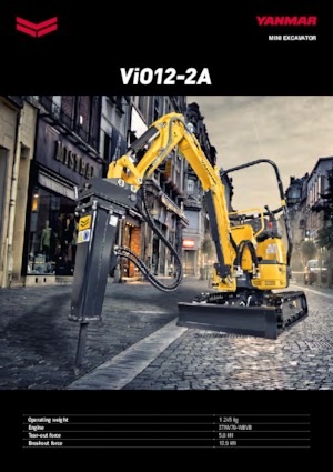 Minirypadla Yanmar VIO 12-2 A