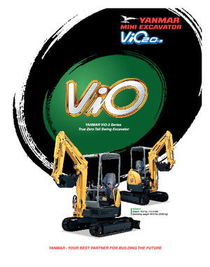 Minirypadla Yanmar VIO 20