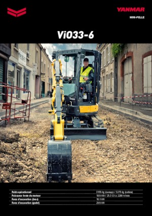 Minirypadla Yanmar VIO 33-6 PR