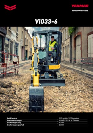Minirypadla Yanmar VIO 33-6 CR