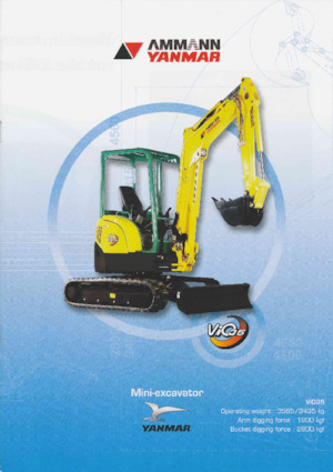 Minirypadla Yanmar VIO 35