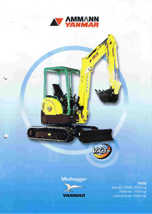 Minirypadla Yanmar VIO 35